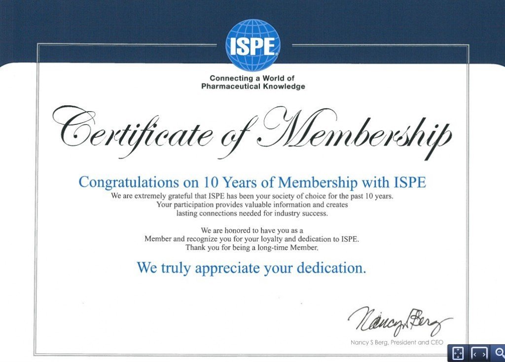 ISPE-Certificate-of-Membership