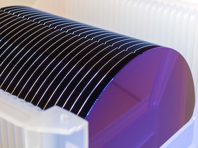 Wafers prepared for production in a semiconductor facility