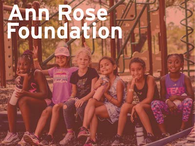 Children benefiting from the Ann Rose funds supporting charitable giving for organizations