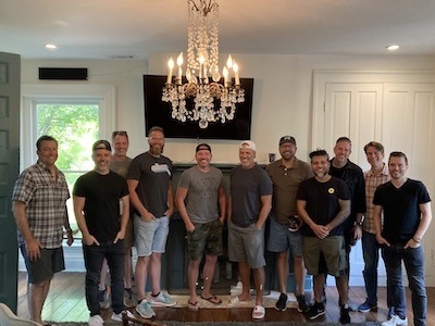 AM CEO Kelly McAndrew is joined by other participants of a new in-person men's group bible study