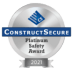 ConstructSecure Platinum Safety Award
