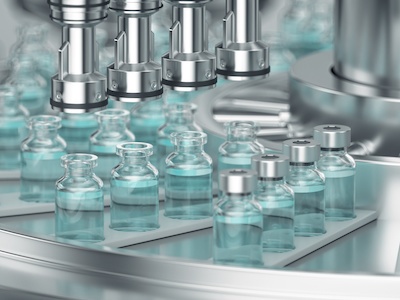 Pharmaceutical manufacturing activity in a facility