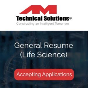 Life Science cGMP Mechanical Design Engineer Job Graphic