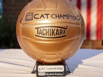 Volleyball awarded to the winner of the annual CAT 13 Volleyball Tournament