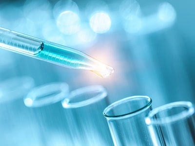 Research being performed in a Life Science laboratory setting