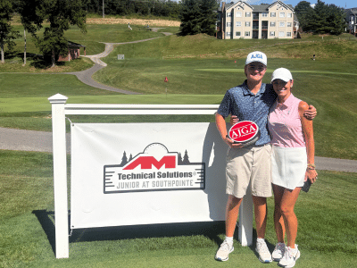 AM Technical Solutions celebrates 15-year-old Francisco Cupp’s AJGA Junior at Southpointe championship and continued support of junior golf.