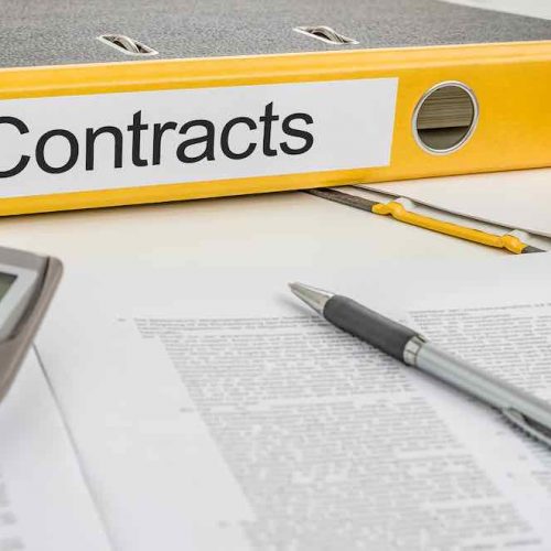 Folder with the label Contracts Folder with the label Contracts